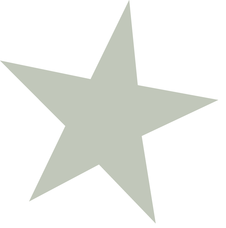 Stjärna Stella Barnhälsa grön